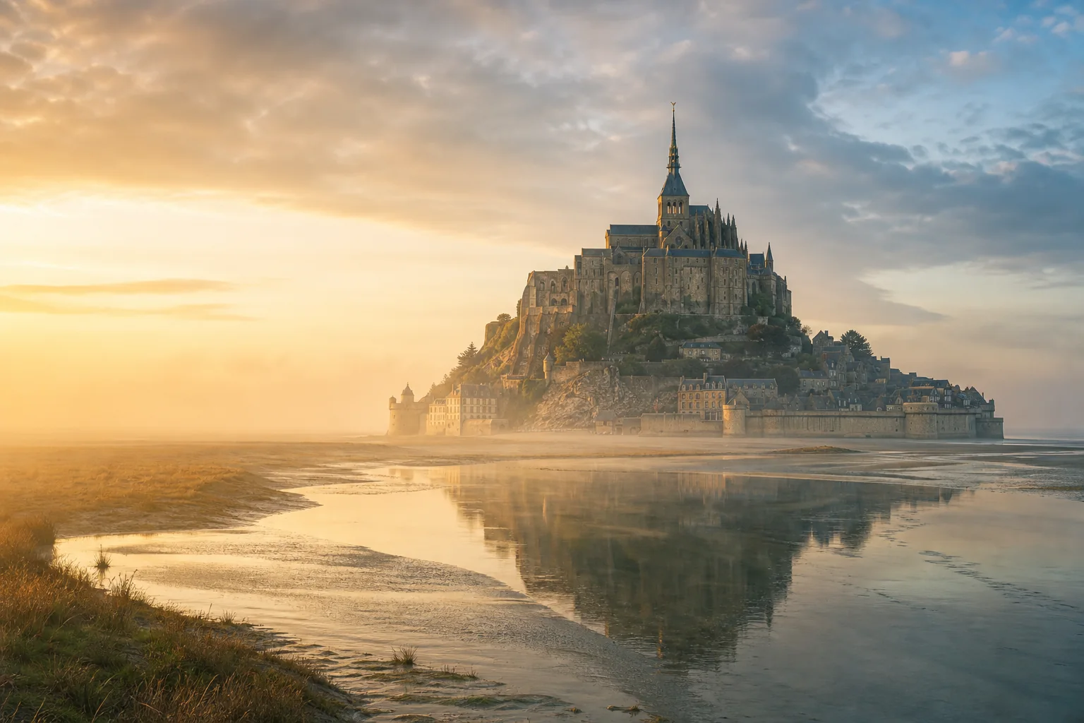 Mont-Saint-Michel: One-Tide Window